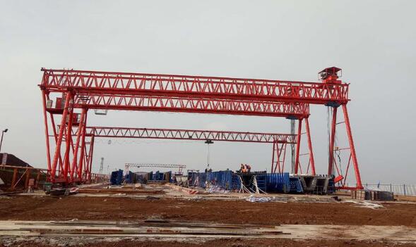 MG型提梁机现场 MG型提梁机现场