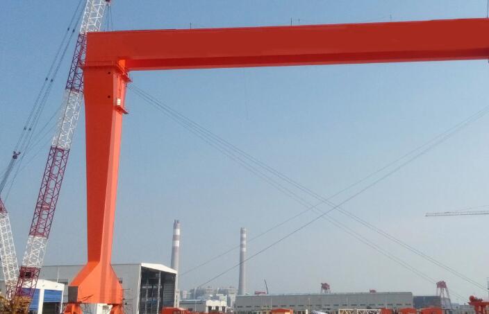 造船门式蜜桃视频APP下载机纠偏装置-刚腿和柔腿的同歩 造船门式蜜桃视频APP下载机纠偏装置-刚腿和柔腿的同歩